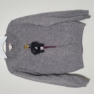 Girls crew neck sweater